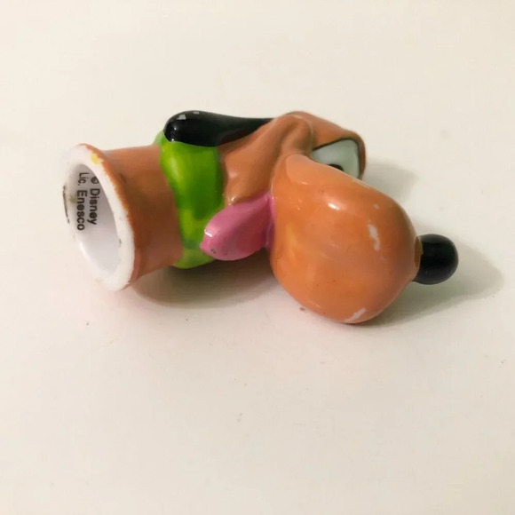 Enesco Disney Mickey and Co Pluto Figure Head Ceramic 2 Inch Tall - Picture 16 of 16